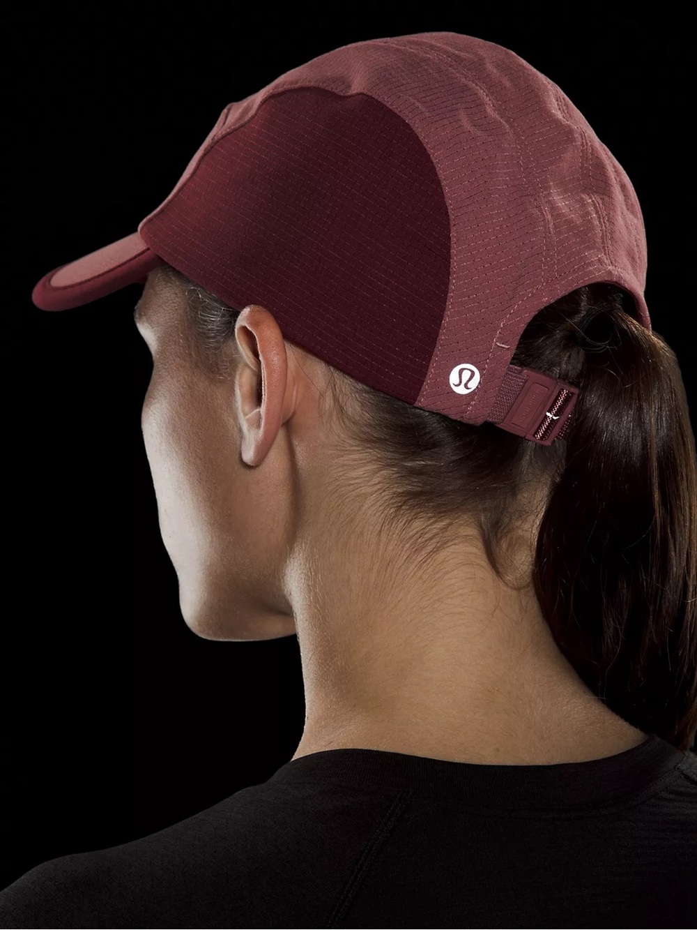 Lululemon Multi-Panel Running Hat in Red Clay/Rockwood - Picture 2 of 6